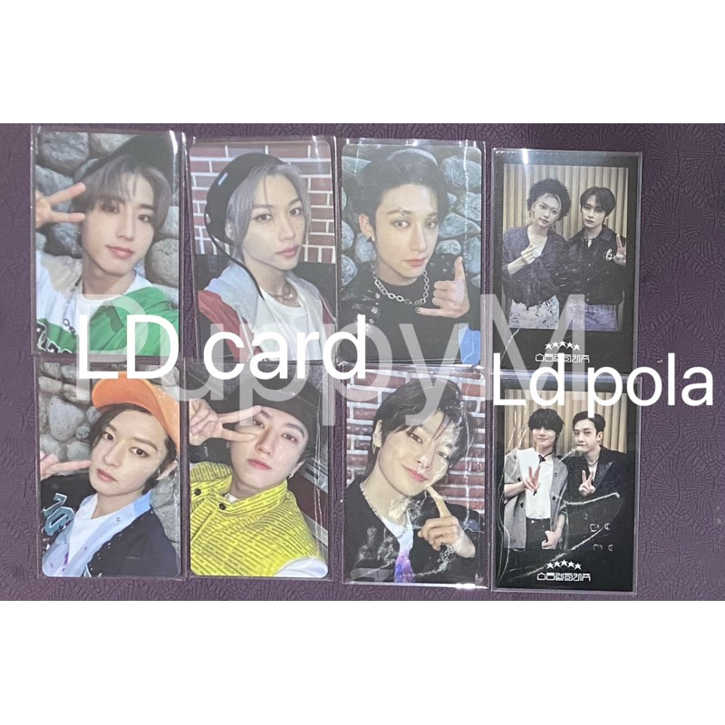Card ảnh Stray Kids, Thẻ bài 5 star⭐️STRAYKIDS 5 STAR CARD POB⭐️