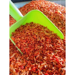 Tép sấy khô ăn liền làm bánh tráng nướng,bắp xào,bánh tráng trộn