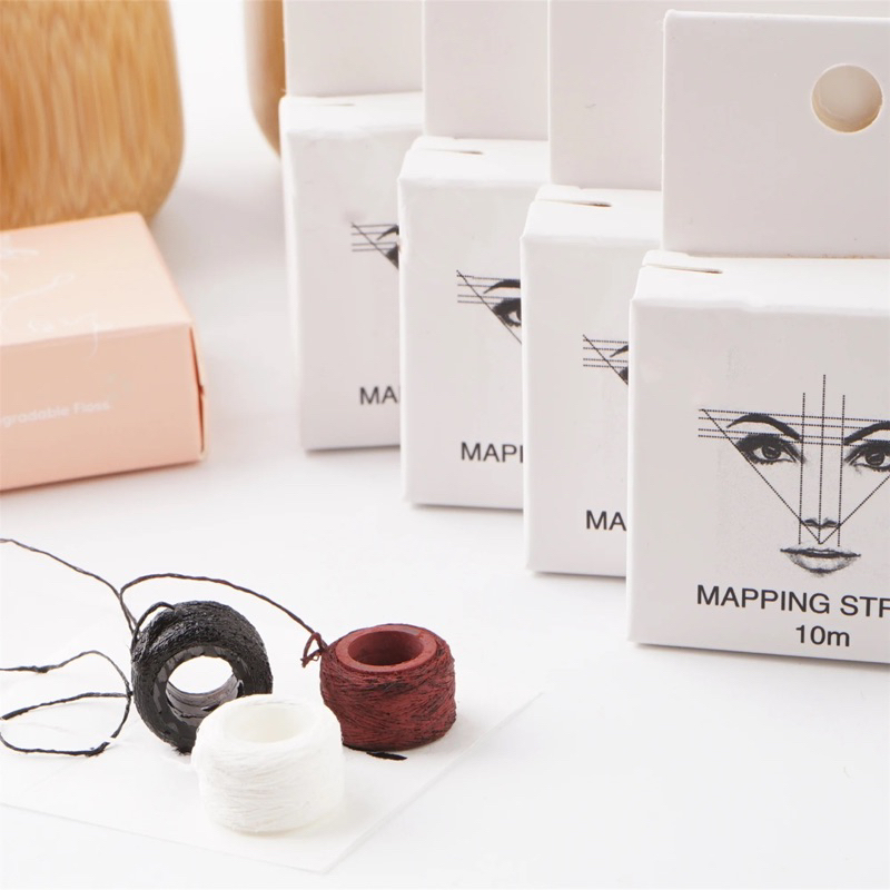 Chỉ than hoạt tính dùng định hình lông mày phun xăm