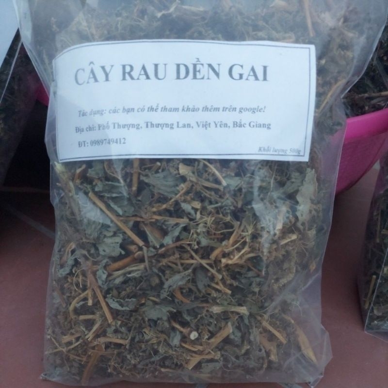Cây dền gai khô phơi tay thơm ngon - đau xương khớp
