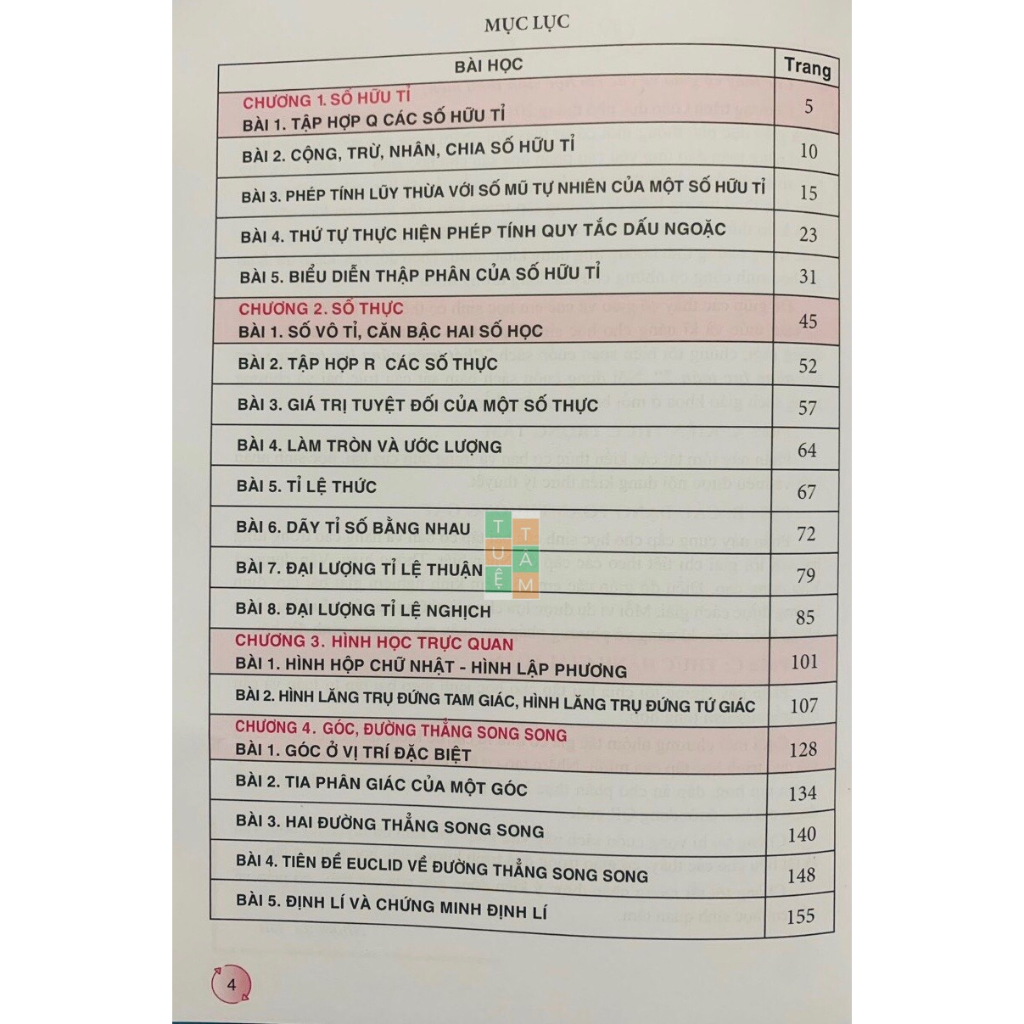 Sách - Phát triển năng lực tư duy và sáng tạo Toán 7