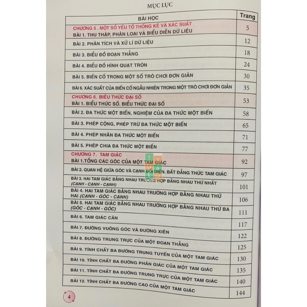 Sách - Phát triển năng lực tư duy và sáng tạo Toán 7