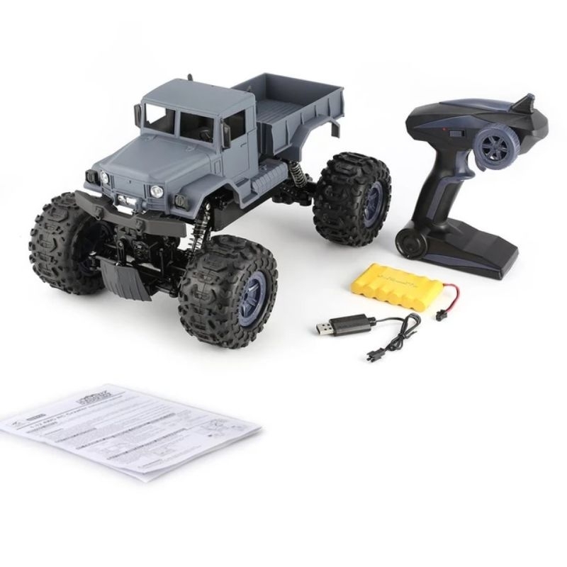 Xe tải địa hình điều khiển từ xa Off road 4WD lội nước 1/12