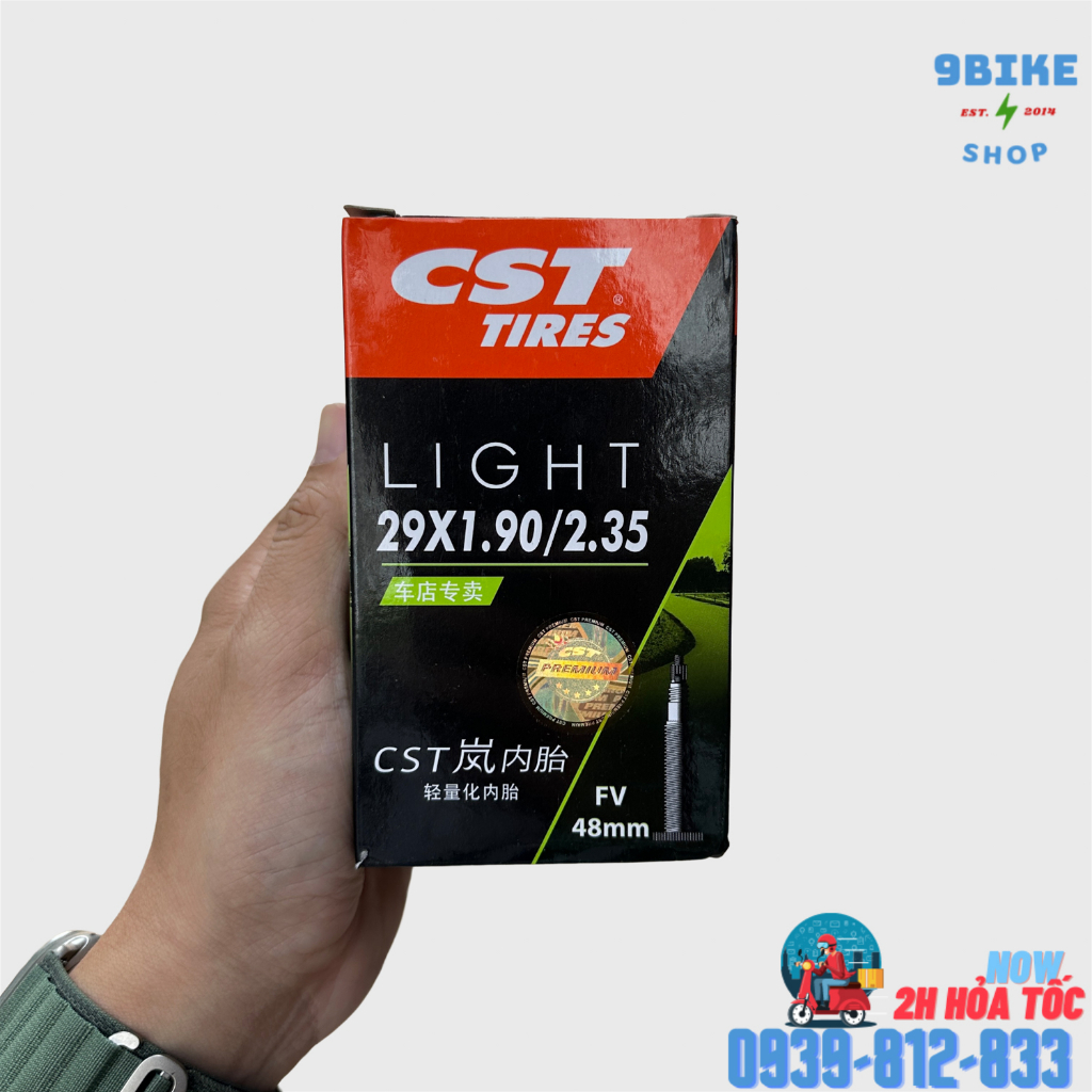 Ruột xe leo núi xe đạp thể thao Deli  27,5 29 vòi FV SV