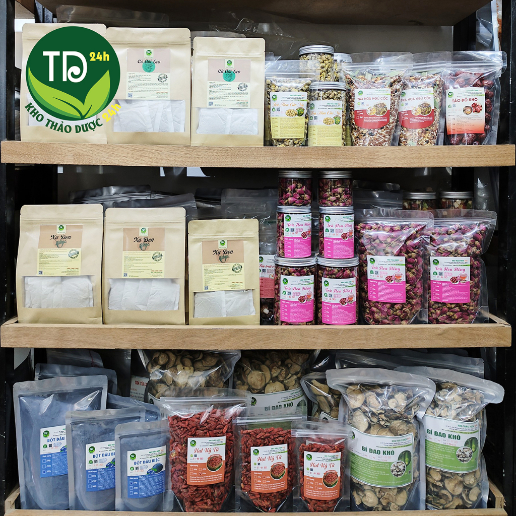 Trà hoa hồng sấy khô tự nhiên giúp thanh nhiệt giải độc, làm đẹp da, giảm căng thẳng mệt mỏi, lấy lại vóc dáng | Farm24h