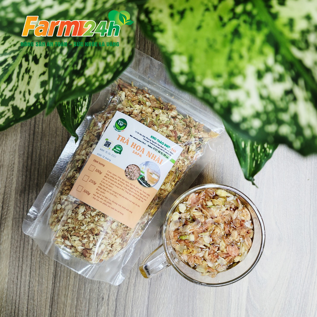Trà hoa nhài khô, hàng loại 1, thanh nhiệt, giải độc, làm mát cơ thể, an thần ngủ ngon, kiểm soát cân nặng | Farm24h