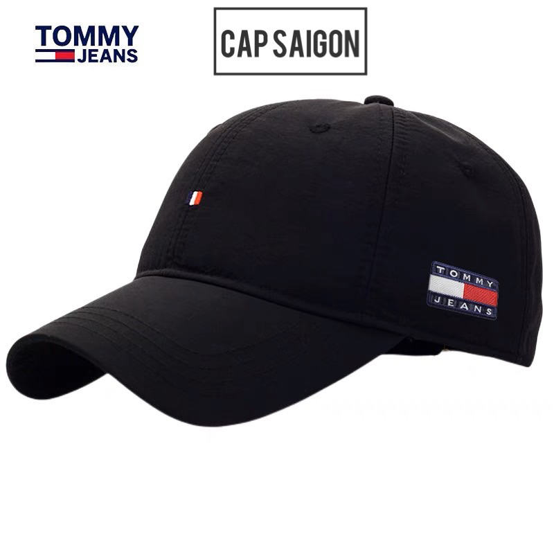 Nón lưỡi trai kaki CAPSAIGON thêu TOM phom mềm Unisex hoạ tiết đơn giản thoáng mát