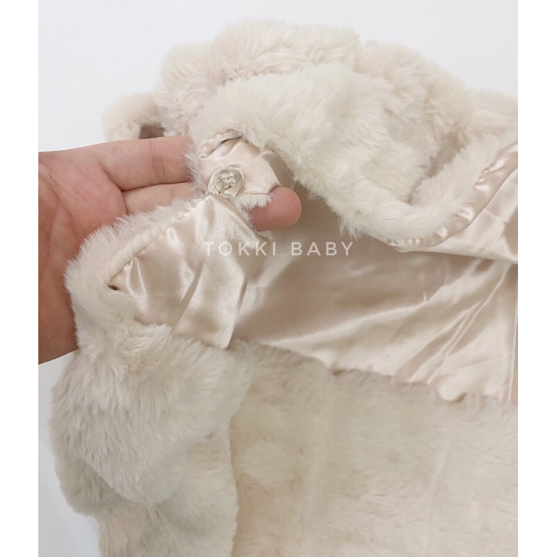 Áo gile lông xuất dư cho mẹ và bé APR009