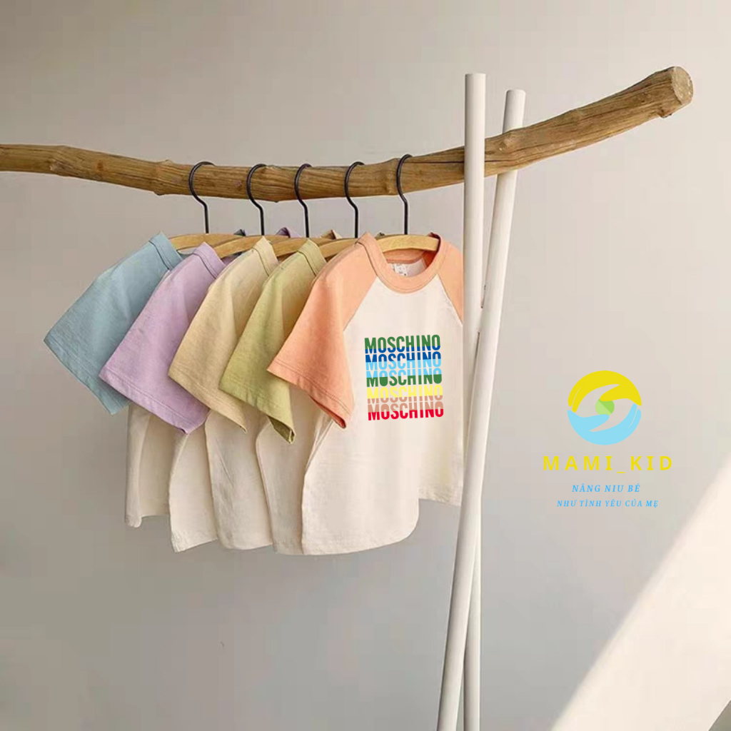 Áo Phông Cho Bé, Áo Thun Bé Gái Hình In cute, chất cotton 4 chiều mềm đẹp,,Mamikid