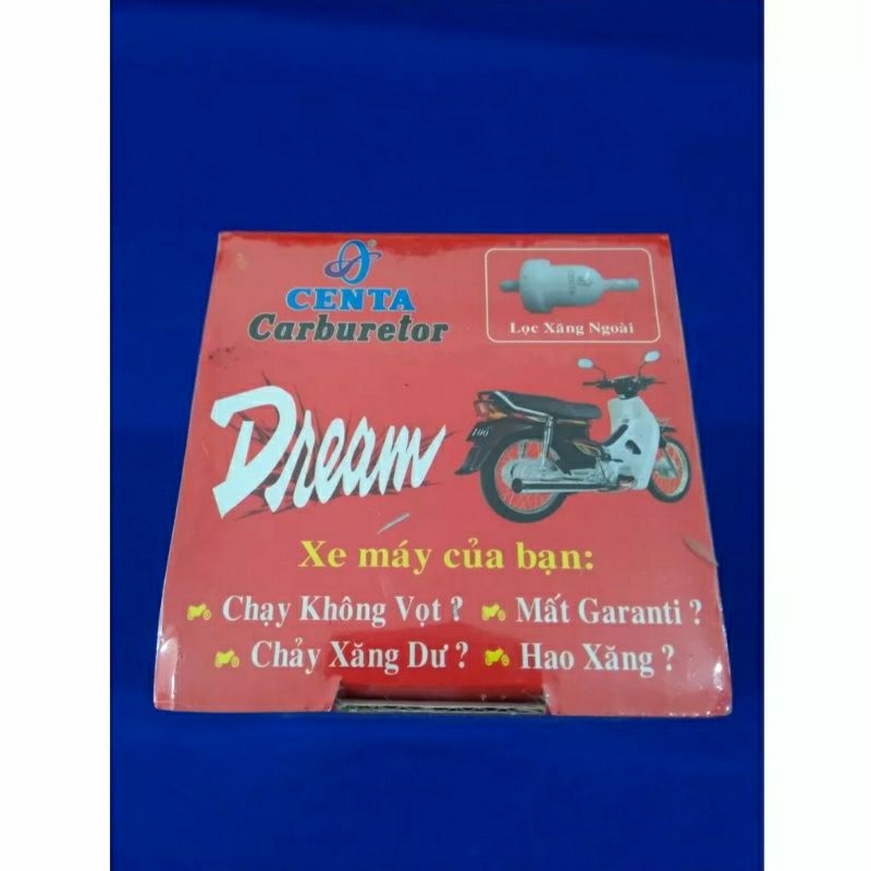 Bình xăng con CENTA REAL 100cc theo xe Dream, Wave