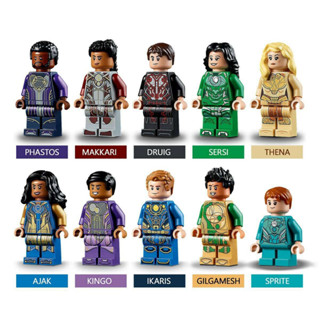  Lego Eternals minifigures - Nhân vật nhỏ lego Eternals 