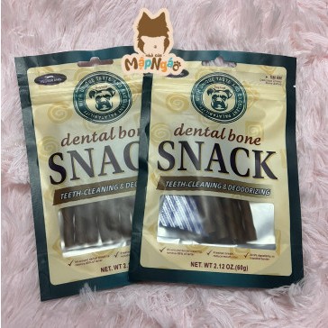 Xương gặm cho chó Dental Bone Snack - sạch răng, thơm miệng, bổ sung canxi - 60gr