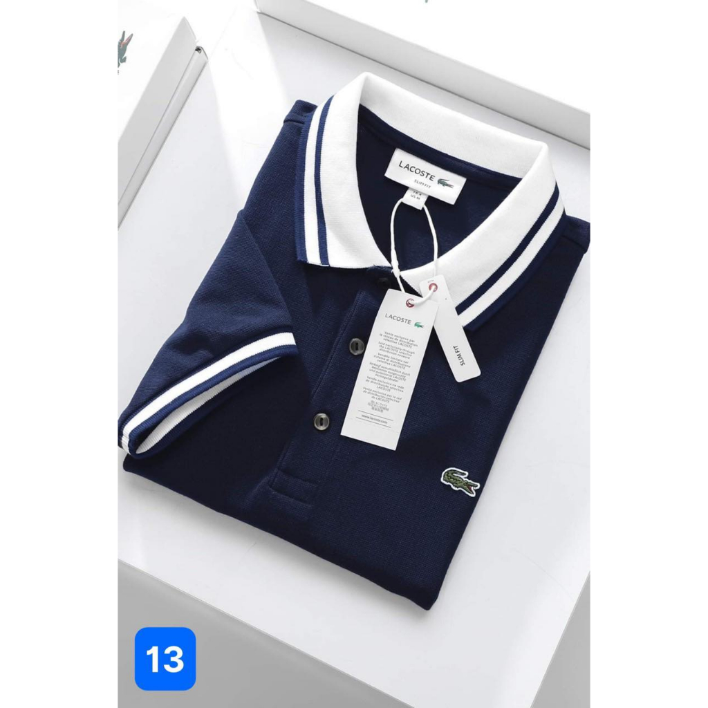 Áo polo nam vải gai xuất xịn,chuẩn form, sang trọng - thanh lịch 13