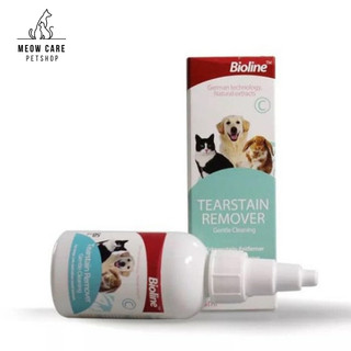 Dung Dịch Lau Khóe Mắt Bioline Tearstain Remover Cho Chó Mèo 50ml