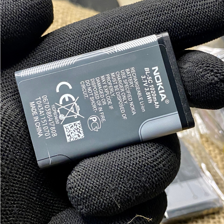 Pin Nokia BL-5C Zin chuẩn cho Nokia 1280 | 1200 | 1202 | 110 | 101........