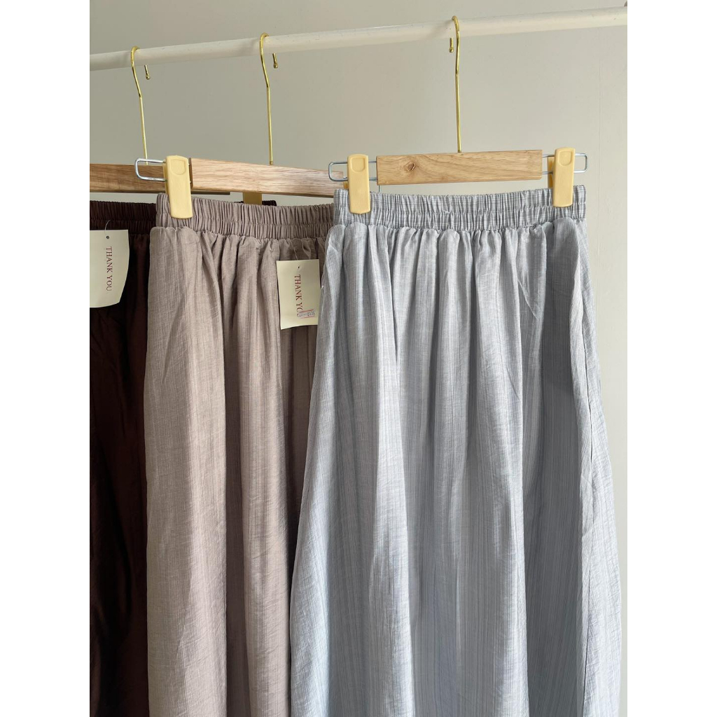 𝐋𝐘𝐂𝐇𝐄𝐍-  Chân Váy Đũi Tơ Lychen