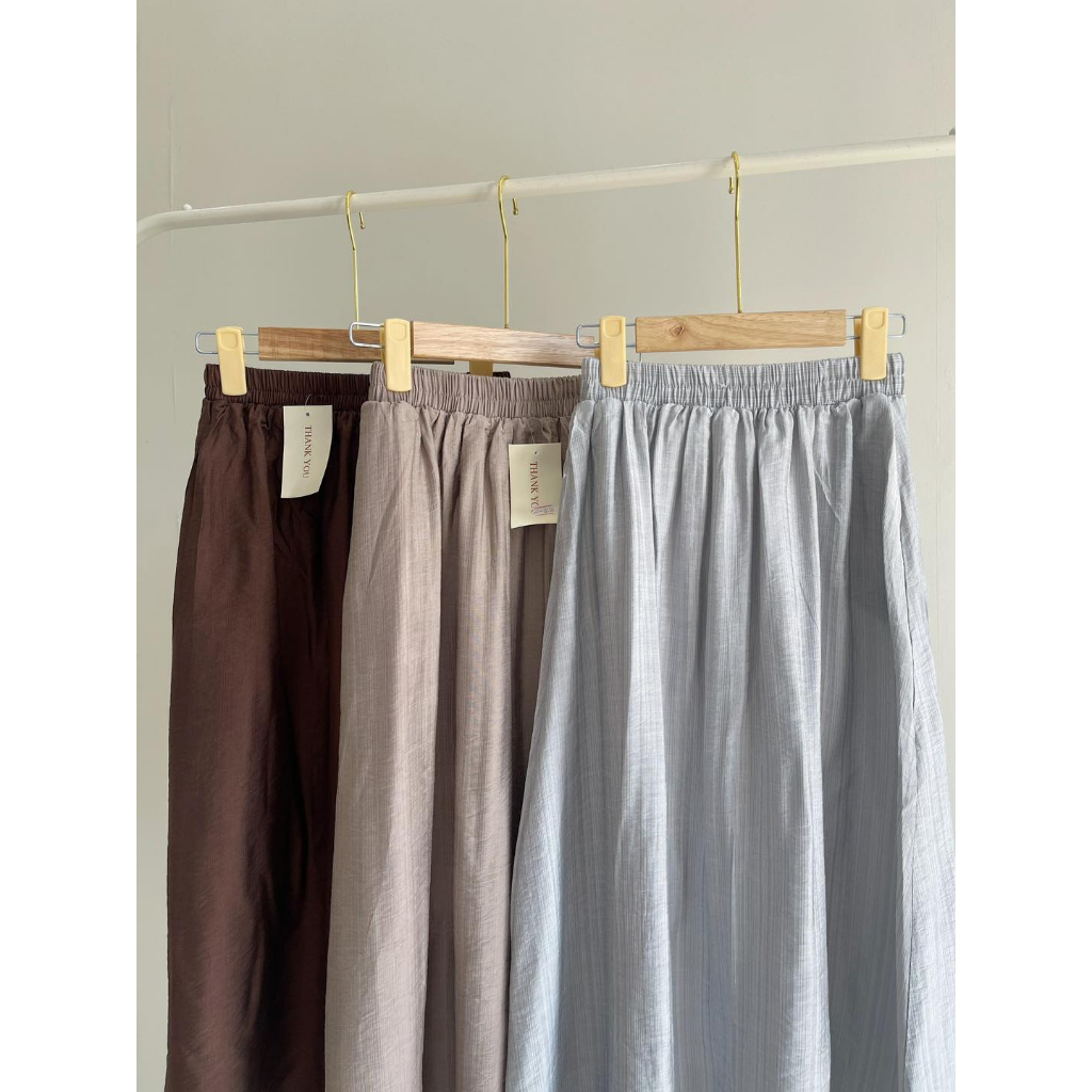 𝐋𝐘𝐂𝐇𝐄𝐍-  Chân Váy Đũi Tơ Lychen