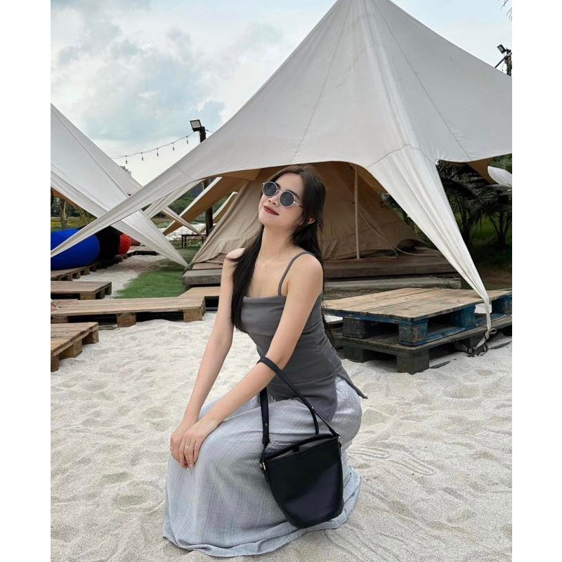 𝐋𝐘𝐂𝐇𝐄𝐍-  Chân Váy Đũi Tơ Lychen