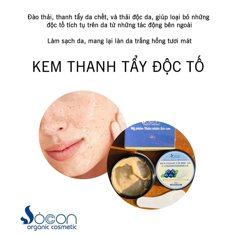 TẨY DA CHẾT FACE -  Thanh tẩy độc tố