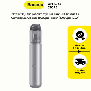 Máy hút bụi sạc pin cầm tay Baseus A3 car vacuum cleaner 15000pa (15000pa, 135w) - hàng chính hãng