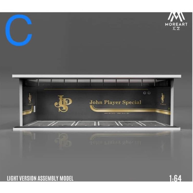 Mohinhxeps-1/64_Diograma MORE ART - Parking Lot Sence Diorama Garage
