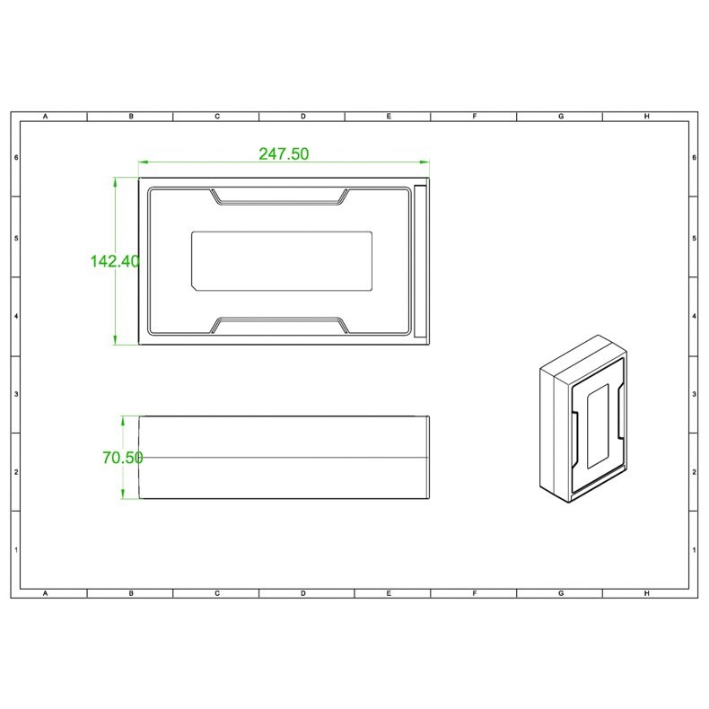 Box và khung nhựa kèm kẽm 13s 6p cho xe đạp điện. BN.