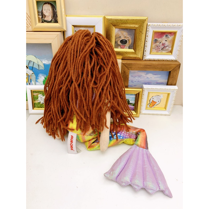 Gấu bông nàng tiên cá aurora thú nhồi bông đồ chơi dễ thương