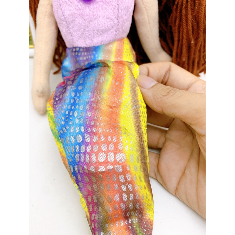 Gấu bông nàng tiên cá aurora thú nhồi bông đồ chơi dễ thương