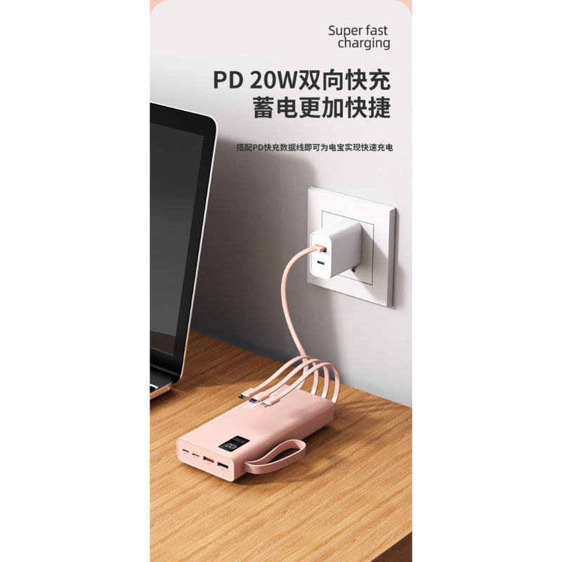 Sạc dự phòng siêu nhanh,siêu khoẻ 20000mAh chính hãng Letv