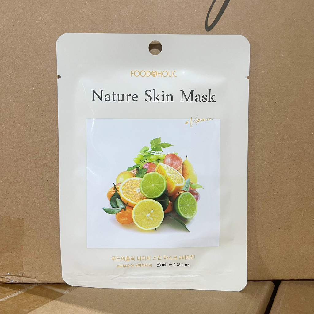 Mặt nạ Foodaholic Nature Skin Mask dưỡng da cấp ẩm Hàn Quốc