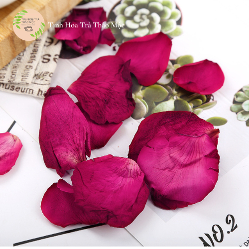 Cánh hồng sấy khô 100 gram Tinh Hoa Trà Thảo Mộc Món Qùa Từ Thiên Nhiên