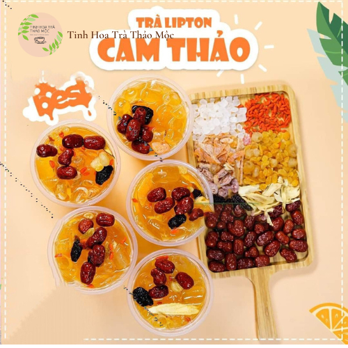 Trà lipton cam thảo 11 vị 1 gói Tinh Hoa Trà Thảo Mộc Món Qùa Từ Thiên Nhiên