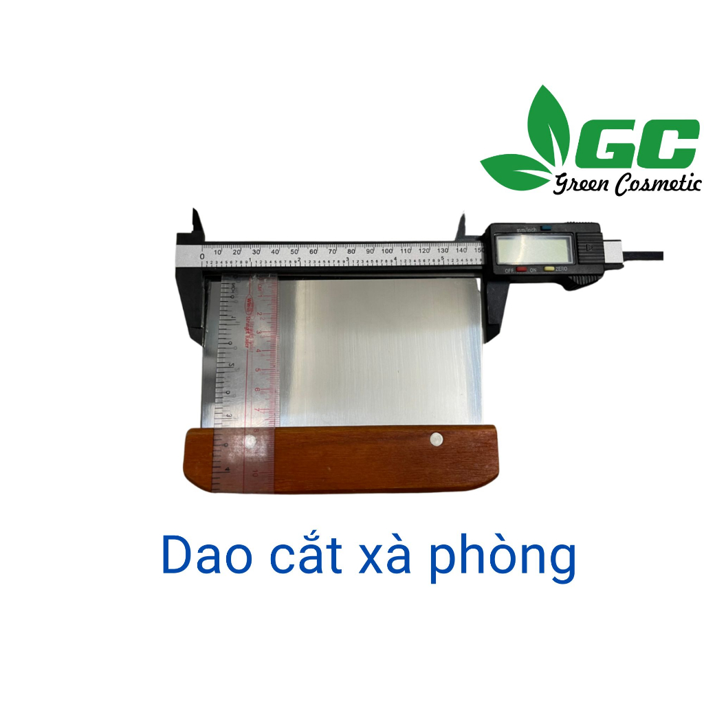 Dao Cắt Bánh Xà Phòng Bằng Thép Không Gỉ - Dụng cụ mỹ phẩm - Greencosmetic