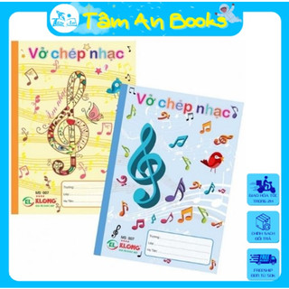 Vở chép nhạc Hải Tiến, vở ghi âm nhạc- Tâm An Books