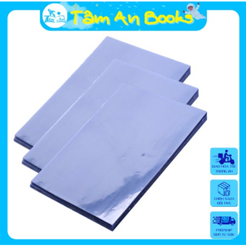 Bìa kính A4- Bìa bóng kính đóng gáy tài liệu A4 LOẠI ĐẸP tập 100 tờ