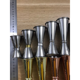 Ly Đo Lường Hai Đầu Jigger Inox Hàng Nhập Khẩu Đẹp Dày Sắc Nét Dùng Làm Cốc Đong Định Lượng Pha Chế