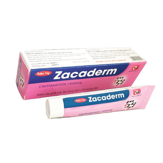Kem bôi da Zacaderma -Dùng cho người viêm da, ghẻ, hắc lào, lang ben, côn trùng đốt