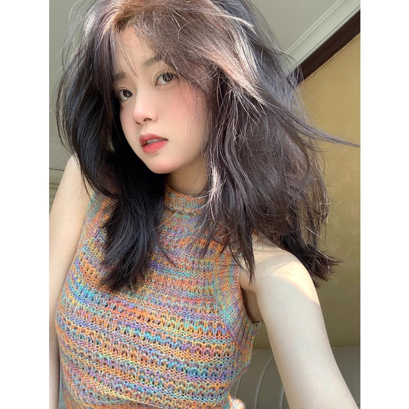 Áo ba lỗ đan sợi hologram DA626