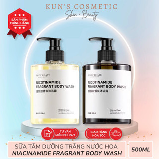 Sữa Tắm Dưỡng Trắng Hương Nước Hoa Maycreate Niacinamide Fragrant Body Wash 500ml