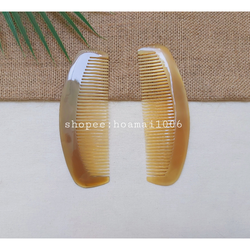 Lược sừng chải tóc cỡ trung, lược chải đầu