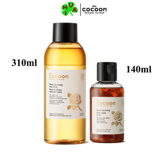 Combo Nước hoa hồng cocoon 140ml VÀ Nước tẩy trang hoa hồng cocoon 500ml