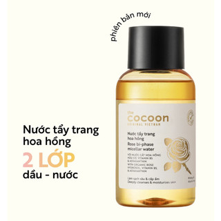 Nước tẩy trang hoa hồng cocoon 140ml