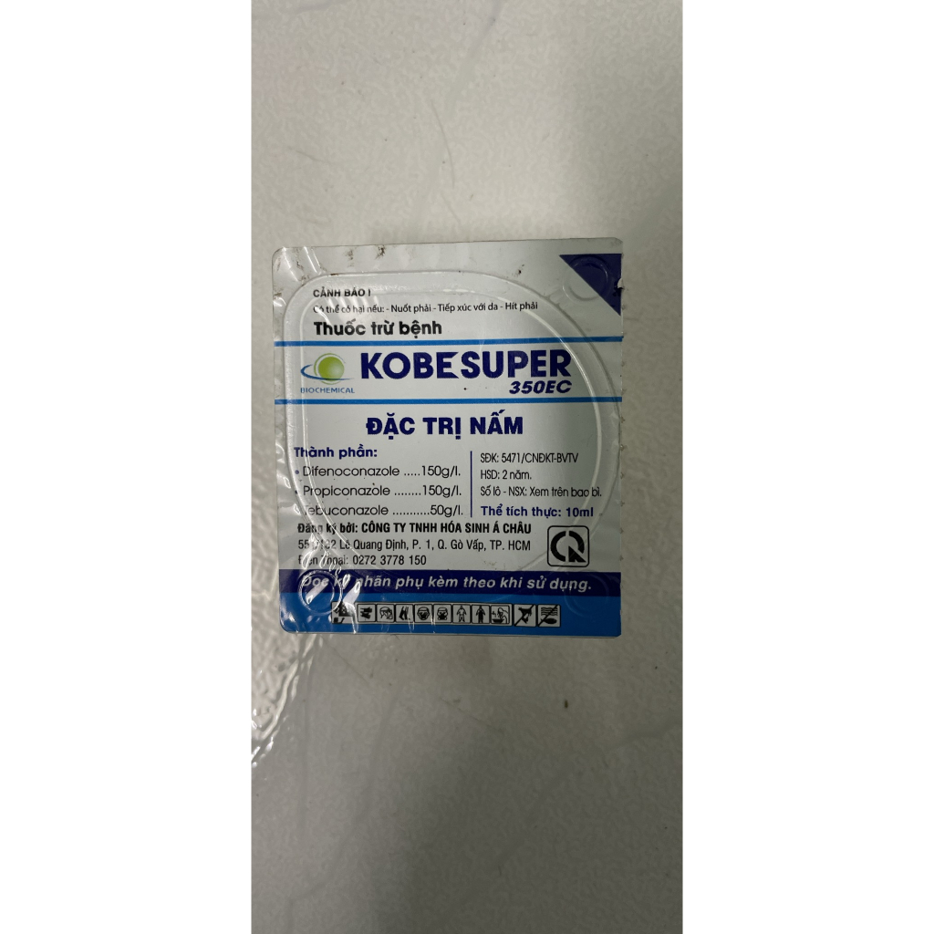 Chuyên trừ thán thư trên cây trồng Kobe super 10ml