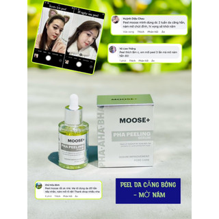 Tinh chất serum peel da pha moose+ 30ml hàn quốc, tái tạo và phục hồi da