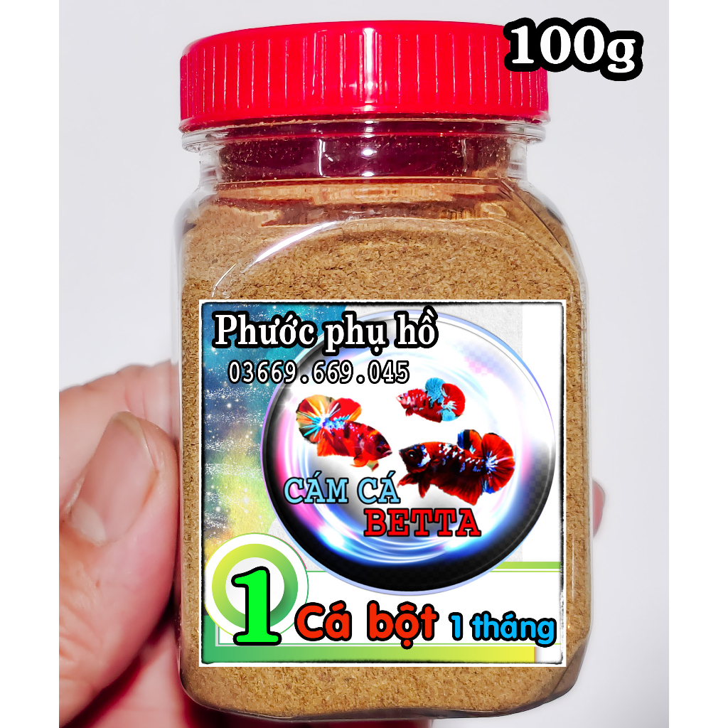 100g Cám cá betta phước phụ hồ - Số 1