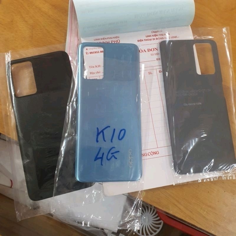 Nắp lưng oppo K10 4G K10 pro (lưng nhựa)