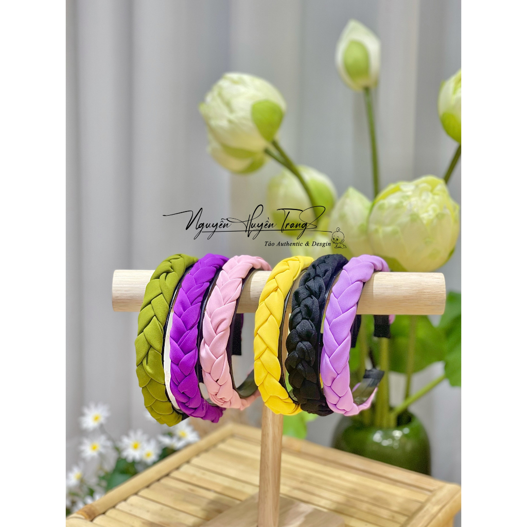 Băng Đô Cài Tóc, Bờm Cài Tóc, Mấn Cài Tóc Áo Dài, Bà Ba, Yếm Cho Bé Gái