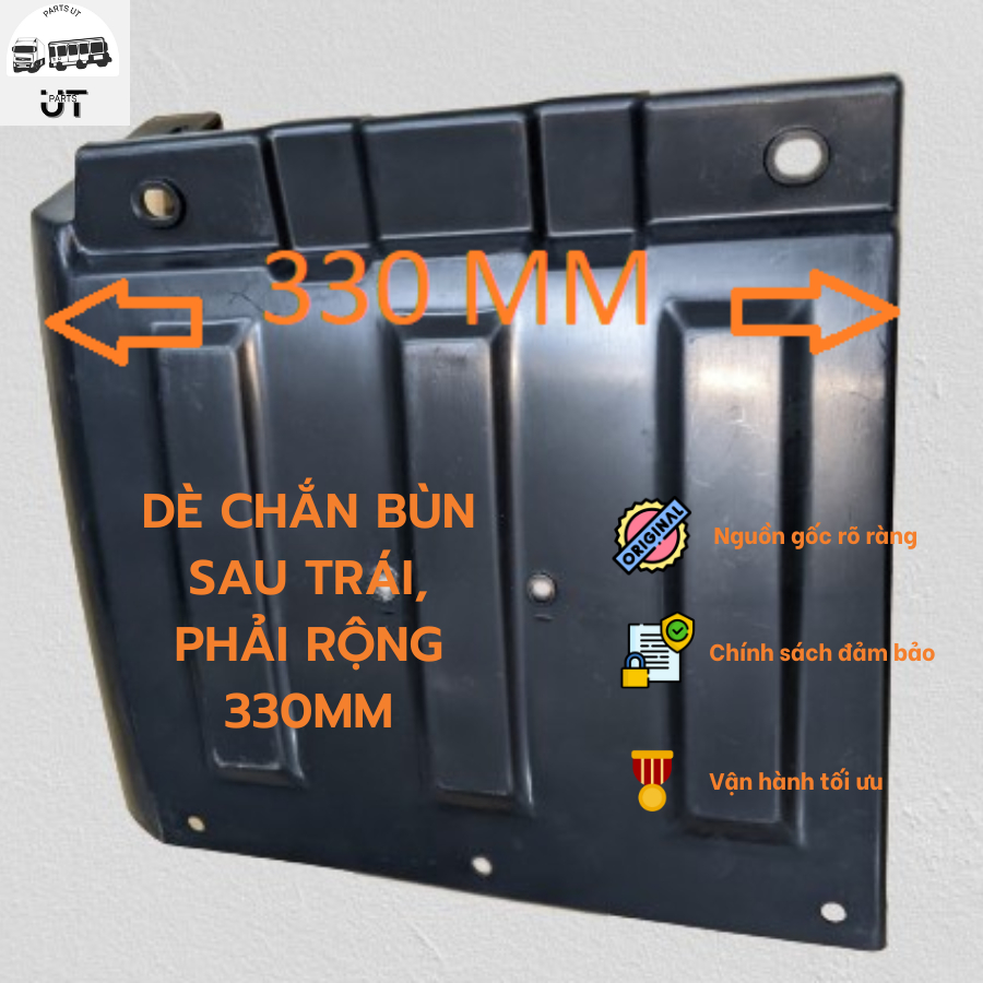 DÈ CHẮN BÙN XE TẢI K200 K165 K140 K190 K2700 K3000