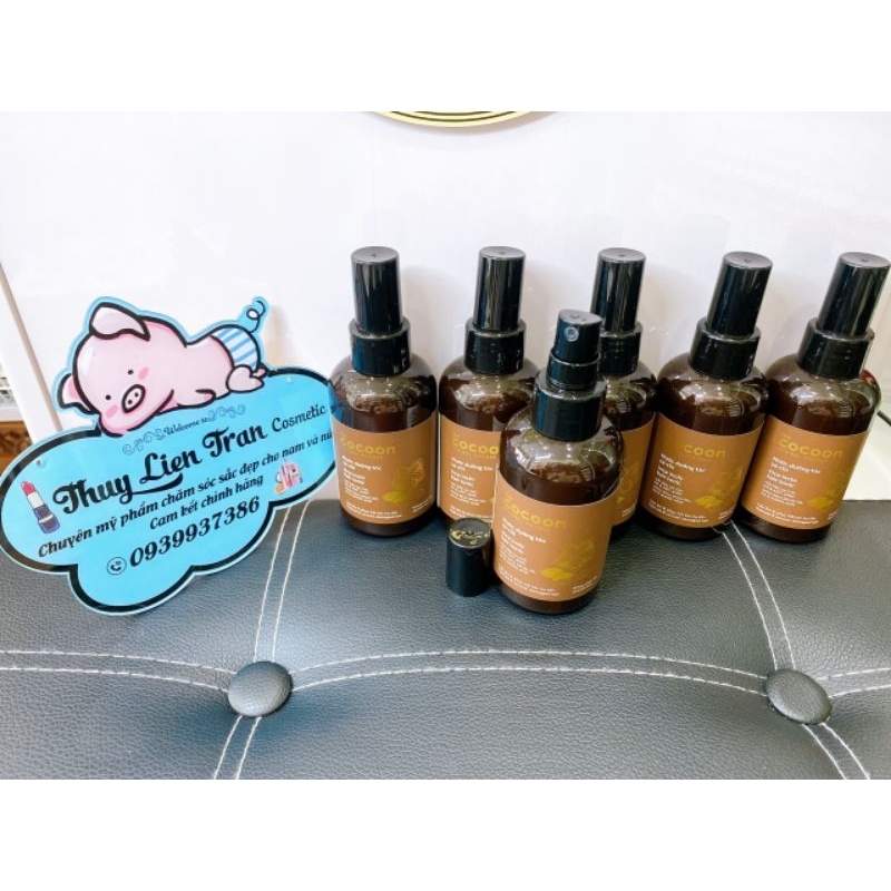 Nước Dưỡng Tóc Sa-chi Cocoon giúp cấp ẩm phục hồi tóc hư tổn xịt phục hồi tóc tẩy,tóc gãy.140ml