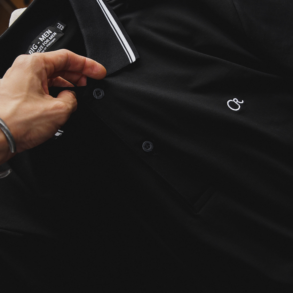 Áo thun polo nam big size tay ngắn có cổ bigsize < 130kg - thái đủ màu